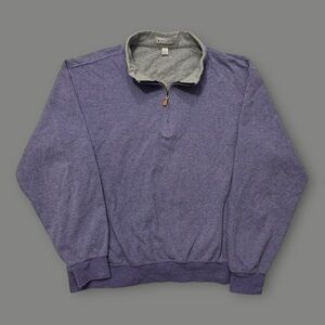 Peter Millar Mens Golf Quarter-zip Sweater